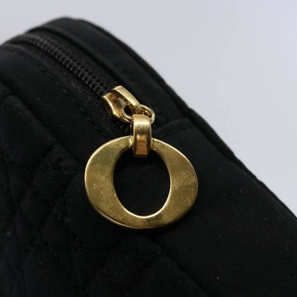 Christian Dior Canage Pouch Nylon Black Auth bs10301 - Picture 9 of 16